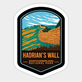 Hadrian’s Wall Northumberland National Park Sticker